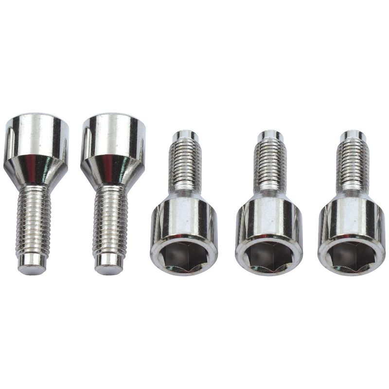 Skruv bromstrumma MCS krom Big Twin 37-72 (5-pack)