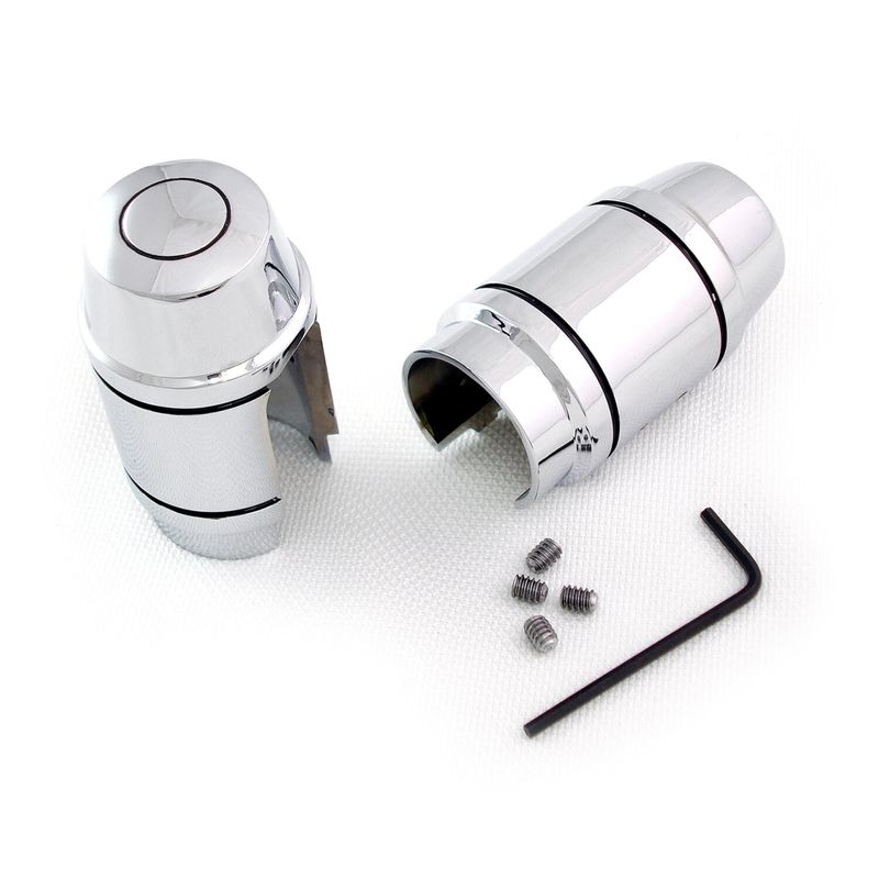 Kåpa MCS Shock krom Dyna 91-99