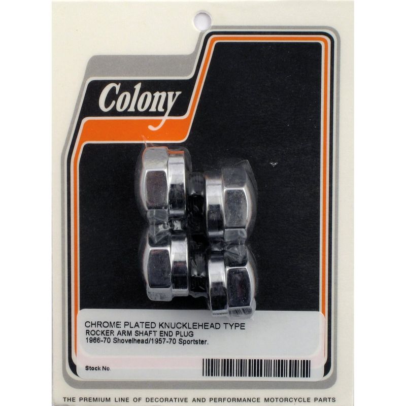 Plugg Colony Knuckle krom 66-E71 Shovelhead