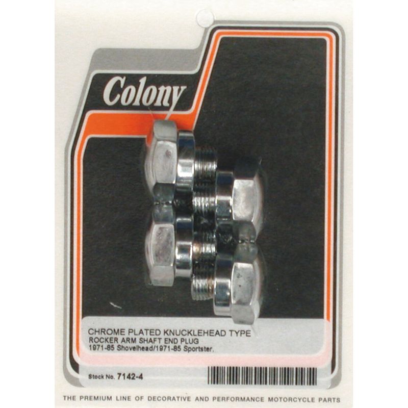 Plugg Colony Knuckle krom Shovelhead 71-84