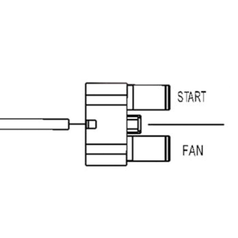 Relä startmotor/fläkt ultramikro 280 MCS FLT/Touring 07-26
