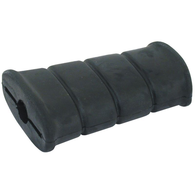 Pedal MCS gummi platt L29-67 FL svart