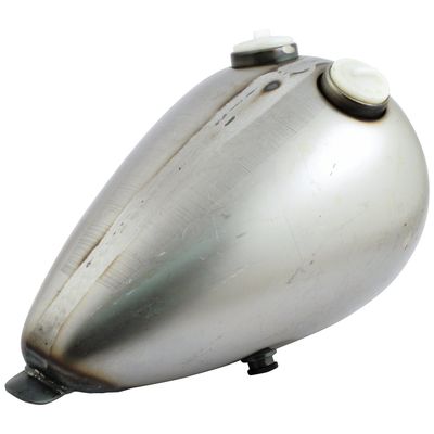 Bensintank MCS Rebel 2.2 gallon dubbla tanklock universal