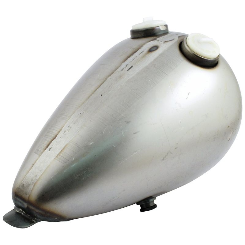 Bensintank MCS Rebel 2.2 gallon dubbla tanklock universal