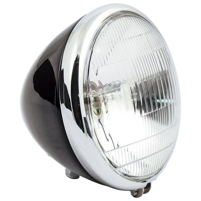 Strålkastare MCS 6-1/2" 12v 36-54 svartkrom