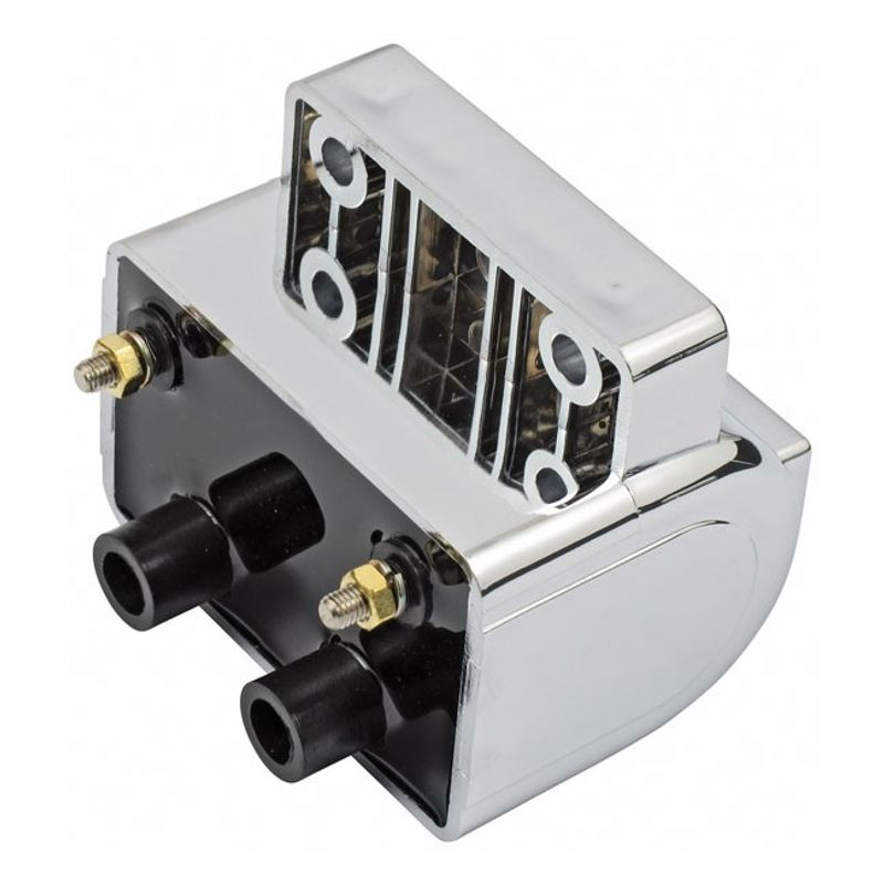 Tändspole MCS 3 12v krom Big Twin 85-99