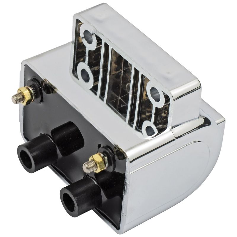 Tändspole MCS 3 12v krom Big Twin 85-99