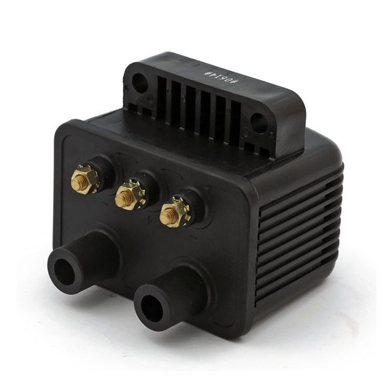 Tändspole MCS 3 12v enkel Big Twin 65-99 svart