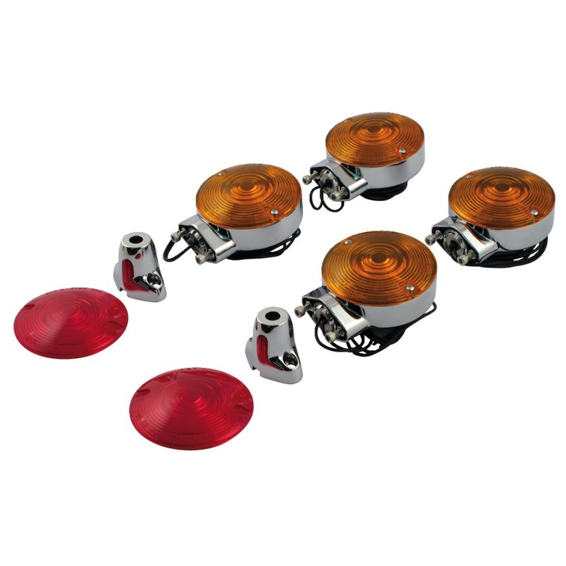 Blinkers Chris Products FL krom FLT/Touring with flat style 0011