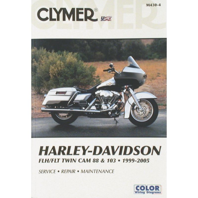 Verkstadshandbok Clymer FLT 88" 103" 88"/103" FLT/Touring Twin Cam