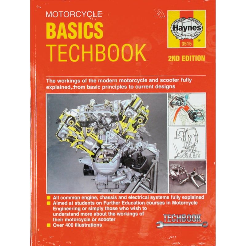 Verkstadshandbok Haynes Motorcycle Basics