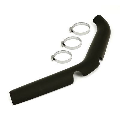 Avgasrör fram MCS FL svart Fits stock 2 in 1 exhaust