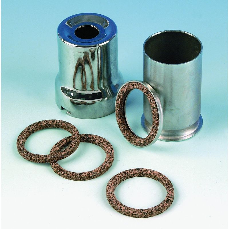 Bricka ventilfjäder James Gaskets nedre 74" & 80" Flathead 39-48 (10-pack)