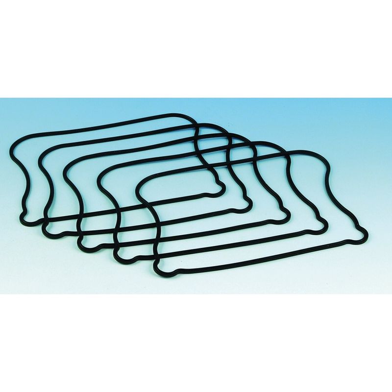 Packning ventilkåpa James Gaskets 17353-86-A nedre gummi XL Sportster 86-90 (5-pack)