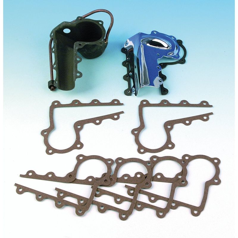 Packning ventilkåpa James Gaskets 17539-38 Knucklehead 38-47 (10-pack)