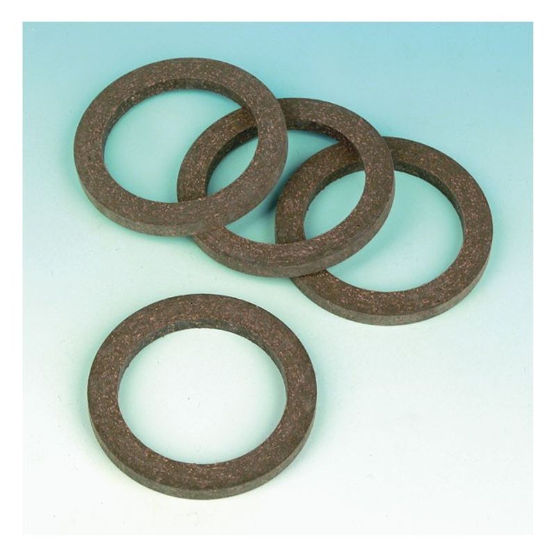Packning filterlock oljetank James Gaskets 62628-66 kork 4-speed Big Twin L66-E82 (10-pack)