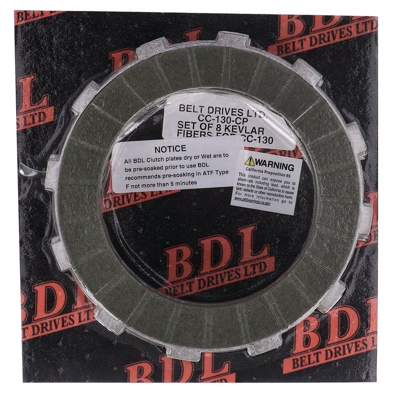 Lamellsats aramid Belt Drives Ltd. BDL Big Twin 98-06