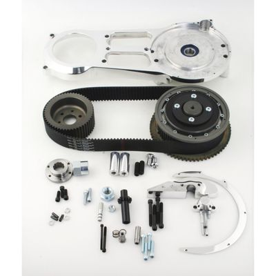 Belt drive-sats Belt Drives Ltd. BDL SH-500 2" Shovelhead with stock rachet polerad