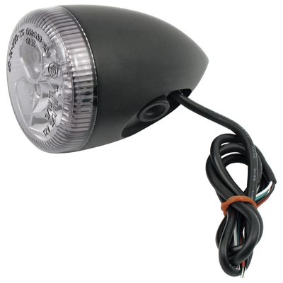 Blinkers baklykta MCS 3 1 LED svart rökfärgad XL883N Nightster, Custom