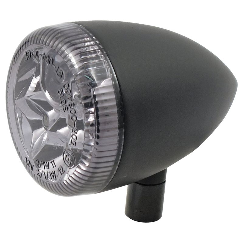 Blinkers baklykta MCS 3 1 LED universal svart/rökfärgad