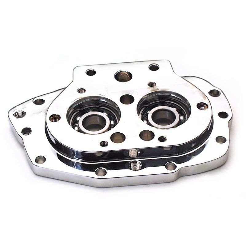 Växellåda Jims Big Bearing billet polerad Softail 87-99