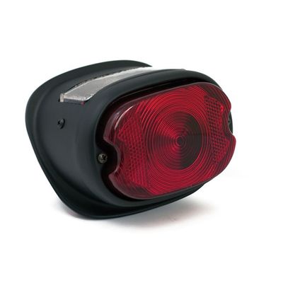 Baklykta MCS Early svart FL, XL Sportster 55-72