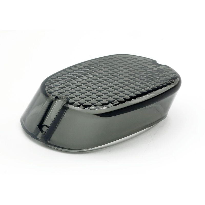 Glas baklykta MCS Laydown ljust rökfärgad L03-23 various Softail, Dyna,