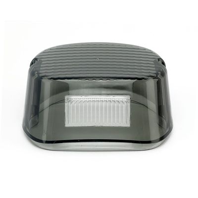 Glas baklykta MCS Laydown ljust rökfärgad L03-23 various Softail, Dyna,