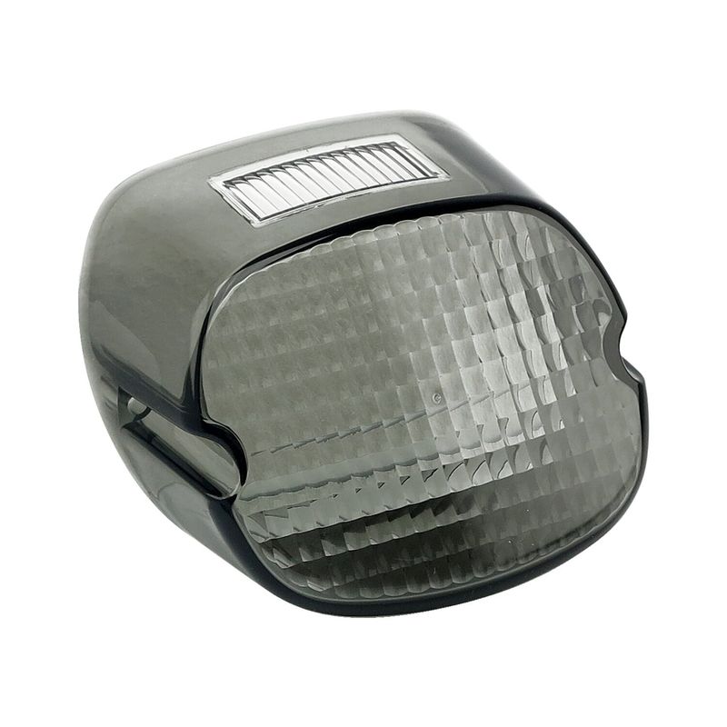 Glas baklykta MCS Laydown ljust rökfärgad L03-23 various Softail, Dyna,