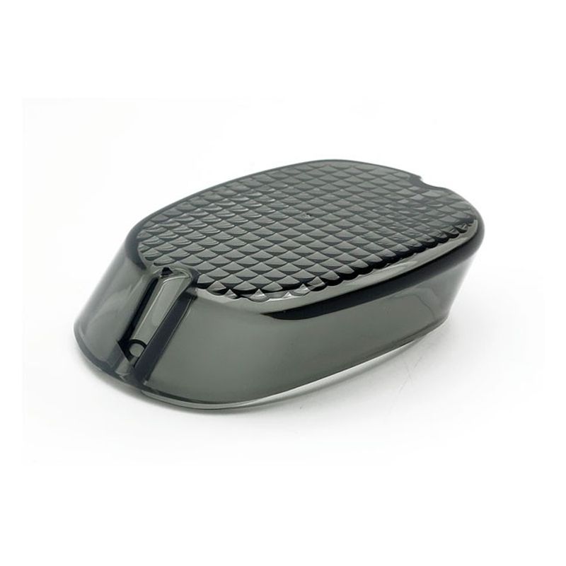 Glas baklykta MCS Laydown ljust rökfärgad L03-23 various Softail, Dyna,