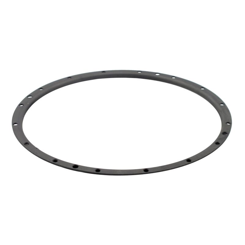 Mechanical brake drum dust ring