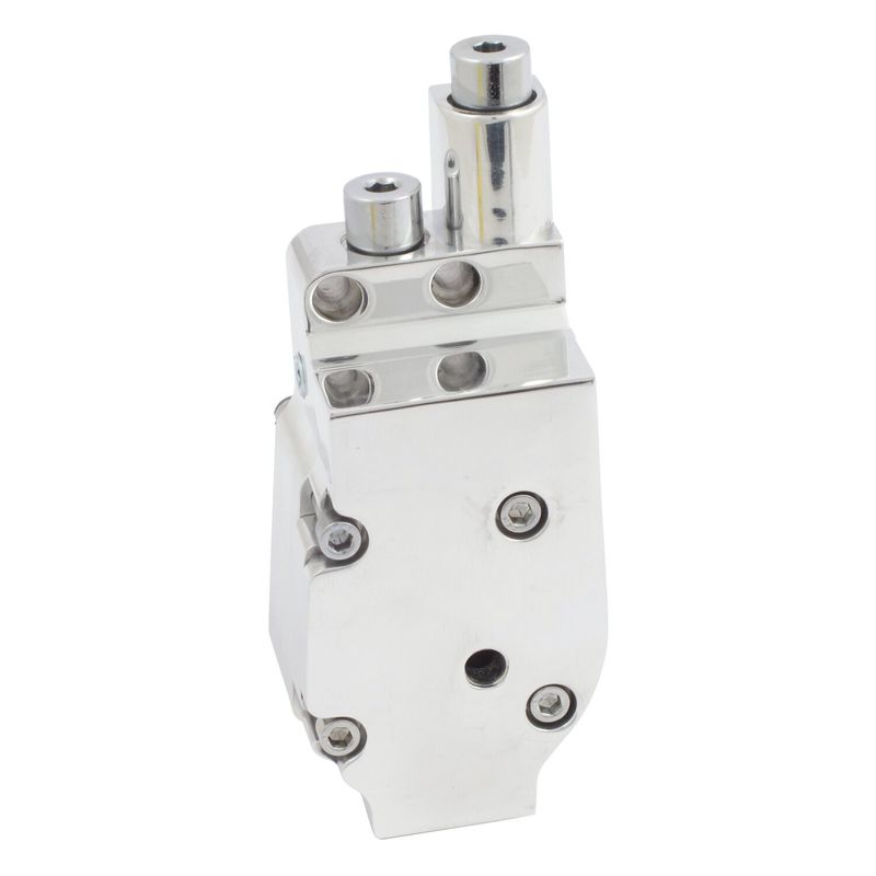 Oljepump Jims Flow Pro 1 billet polerad Big Twin 73-91 1755