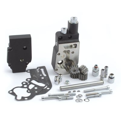Oljepump Jims Flow Pro 1 billet svart Evo Big Twin 92-99 1753B