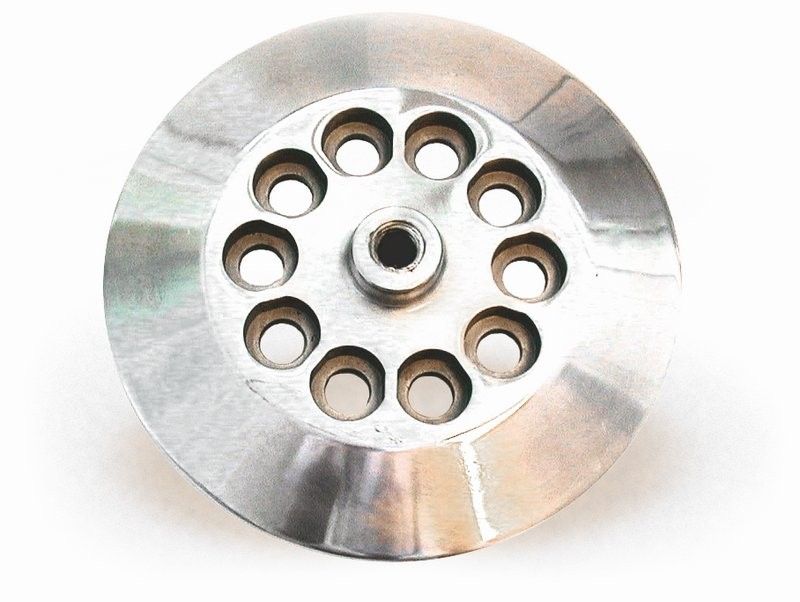 Tryckplatta koppling MCS polerad Big Twin 41-E84