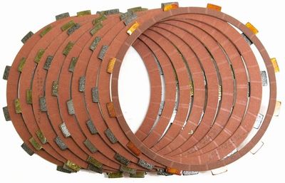 Platta koppling Alto Eagle röd Big Twin 98-17 (9-pack)