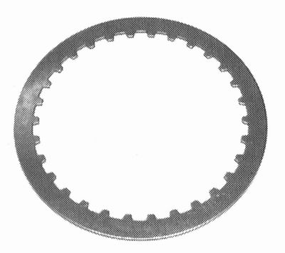 Platta Alto stål Big Twin 98-17 095781