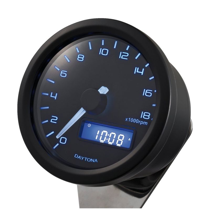 Varvräknare MCS Velona RPM 60mm 18.000 svart