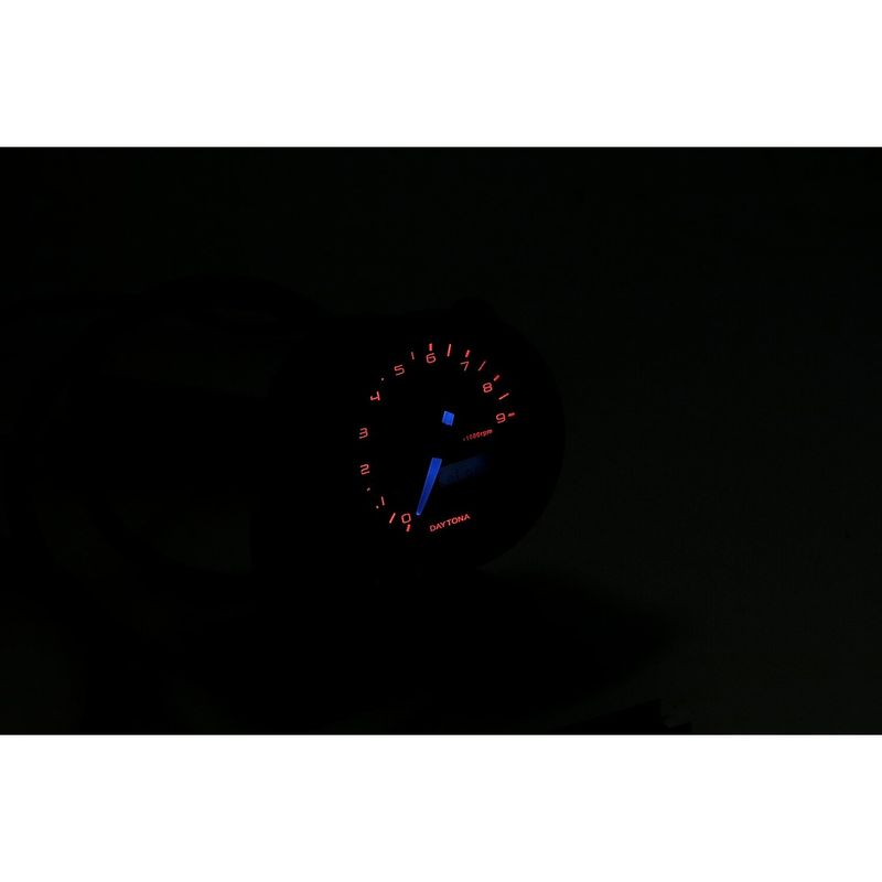 Daytona, 48mm tacho 9000rpm color changer