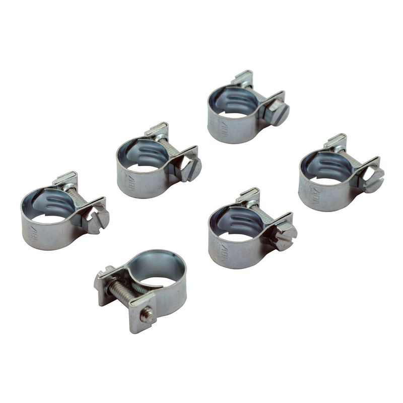 Klamrar ABA 12mm 1/4" förzinkad (10-pack)