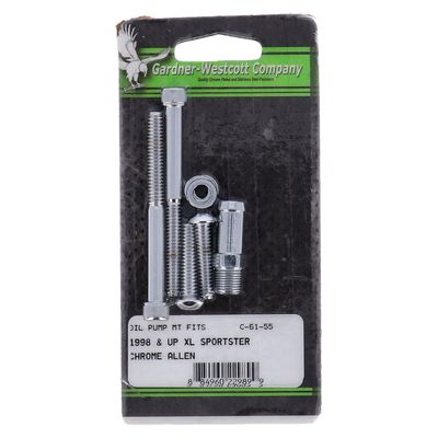 Monteringssats oljepump Gardner-Westcott krom XL Sportster 98-22
