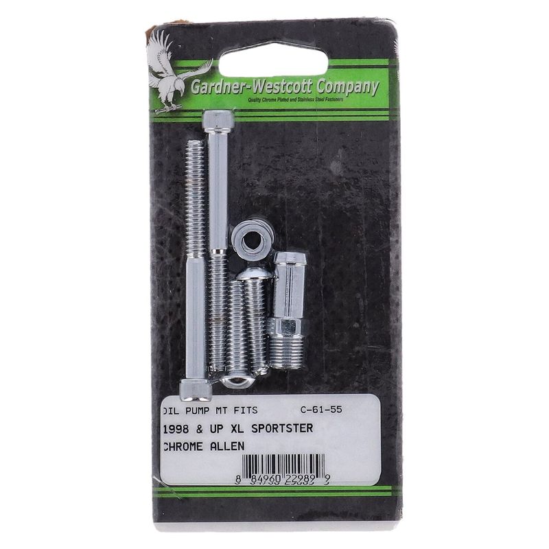 Monteringssats oljepump Gardner-Westcott krom XL Sportster 98-22