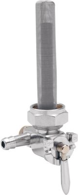 Accel High-Flow Fuel Spigot Angled Petcock W/Swivel Outlet