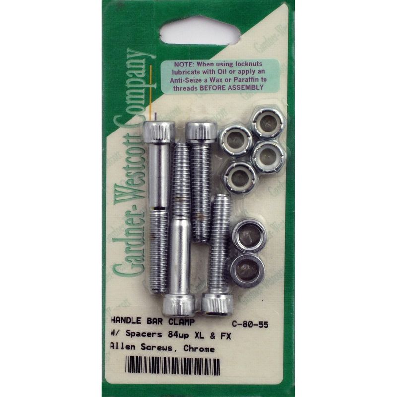 Monteringssats styrklammer Gardner-Westcott XL Sportster, FX 84-99