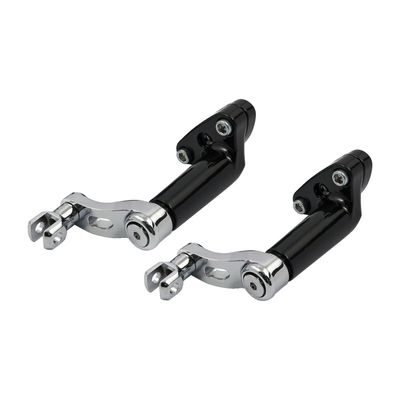 Monteringssats fotpinne MCS justerbar krom Softail 00-17