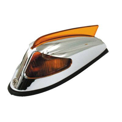 Lampa skärm fram MCS universal krom
