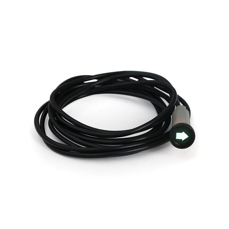 Blinkers MCS turn signal arrow 3/8 ljusgrön Various H-D models 91-03
