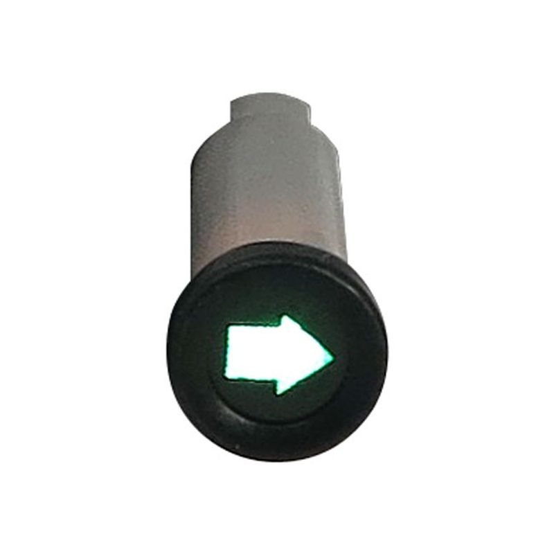 Blinkers MCS turn signal arrow 3/8 ljusgrön Various H-D models 91-03