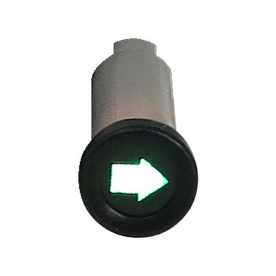 Blinkers MCS turn signal arrow 3/8 ljusgrön Various H-D models 91-03