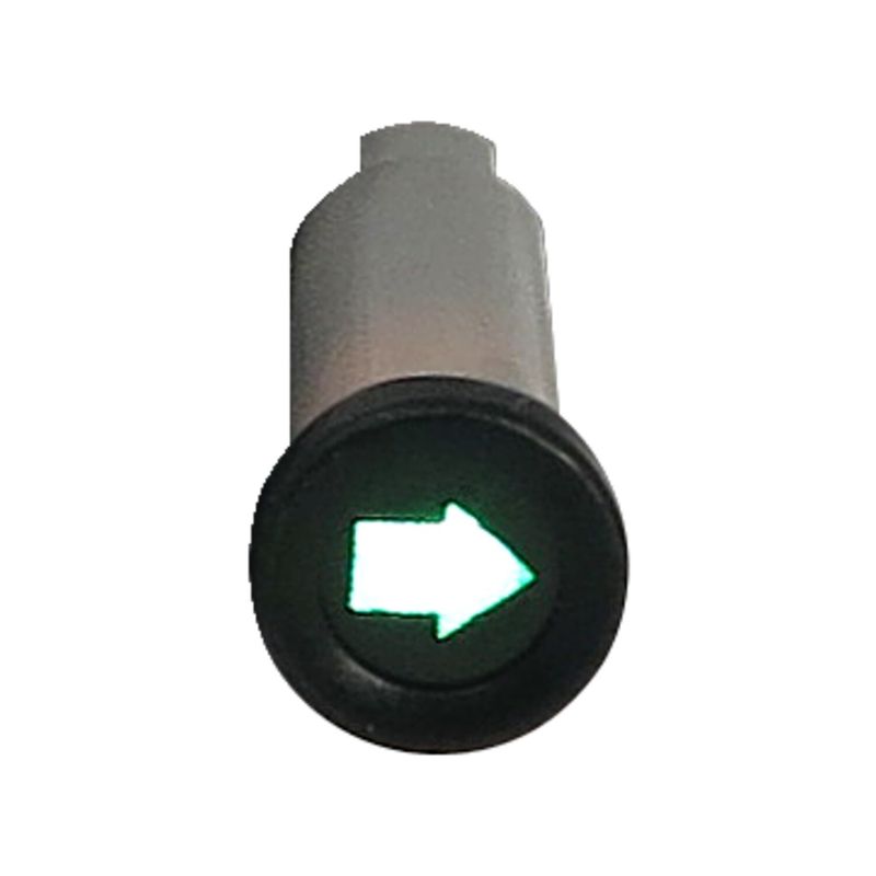 Blinkers MCS turn signal arrow 3/8 ljusgrön Various H-D models 91-03