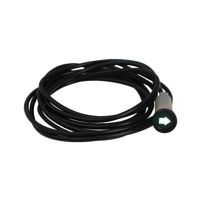 Blinkers MCS turn signal arrow 3/8 ljusgrön Various H-D models 91-03